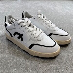 LOCI Neo Sneakers Sustainable Cork EUC Bio Leather Bamboo White Black W6.5 EU 37